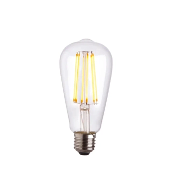 Żarnikowa żarówka E27 93025 LED 6W 2700K gruszka przezroczysta