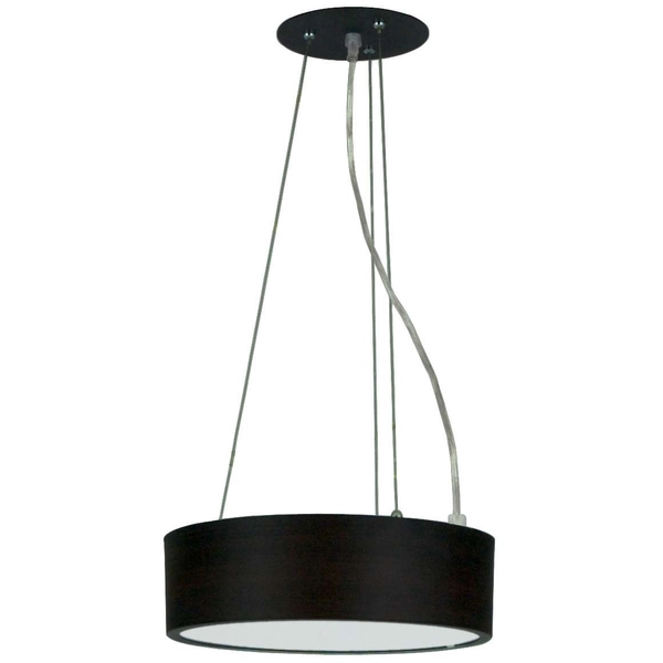 Lampa wisząca ZIGO 31-39521 okrągła zwis LED 16W 6500K wenge