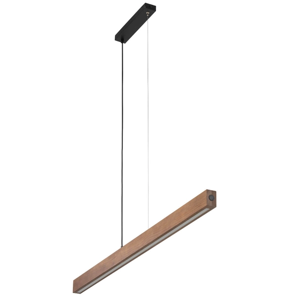 Zwisająca lampa Teo 1449 LED 13W 3000K belka listwa drewniana