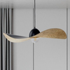Salonowy zwis KAPELLO metalowa lampa wisząca do jadalni czarna
