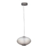 Salonowa lampa wisząca CORVELA LE45177 LED 12W 3000K nad stół szara brązowa