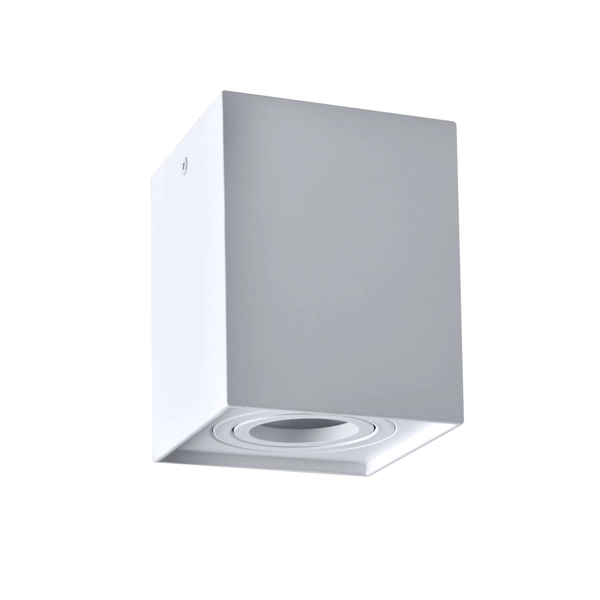 LAMPA sufitowa HADAR Q1 313119 Polux metalowa OPRAWA prostokątny downlight regulowany biały