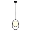 Zwisowa lampa Elipse 60217A-M LED 16W 3000K regulowana czarna