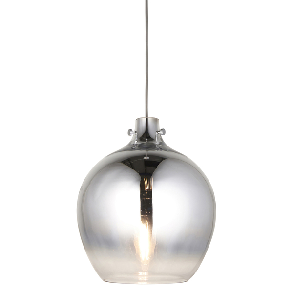 Lampa kula wisząca L&-196442 Light& szkło lustrzane chrom ombre