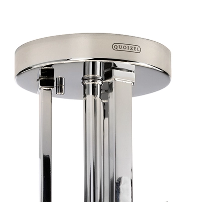 LAMPA sufitowa Taylor QZ-TAYLOR-SFBATH Elstead QUOIZEL szklany plafon łazienkowy chrom