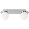 Łazienkowa LAMPA sufitowa BECCA 2111 Rabalux szklana OPRAWA kule balls IP44 białe chrom