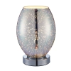 Dotykowa lampa stołowa Stellar 74940 szklana na stolik chrom