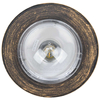 Zewnętrzna LAMPA sufitowa stropowa OSLO 8736 Rabalux industrialna OPRAWA ogrodowa outdoor IP44 antyczne złoto
