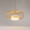 Druciana lampa wisząca Levitation MOD376PL-L30G3K LED 20W 3000K mosiądz