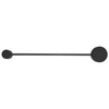 Nowoczesny kinkiet ORBIT 7805 Nowodvorski metalowy plafon do sypialni stick czarny