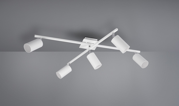 Sufitowa lampa nowoczesna VANTOS DL501612400 z regulacją biała hol