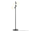 Czarna lampa loftowa Bloom 1091A1 Aldex podłogowa stojąca do sypialni