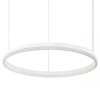 Nowoczesny wiszący żyrandol 20261 LED 43W 3000K do przedpokoju ring biały