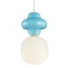 Wisząca lampa nad stół Latera PND-94331-1L-BLU ceramika niebieski