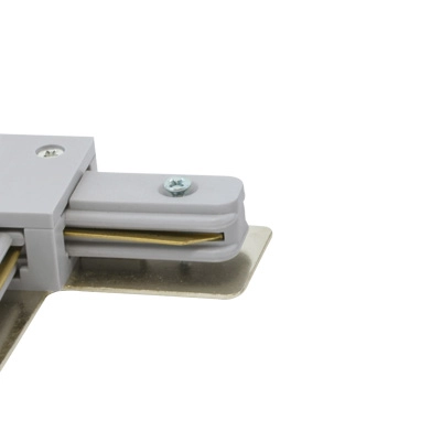 L - ŁĄCZNIK szynoprzewodu 02520 Ideus do szyny natynkowej 1-fazowej 230V srebrny