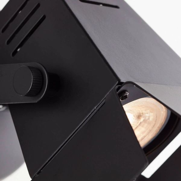 Ścienna lampa regulowana filmowa Movie G08910/76 reflektor czarna matowa