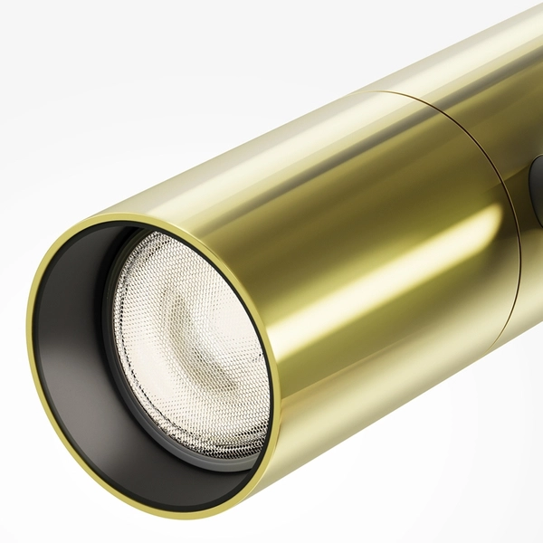 Szynowa lampa do jadalni Elti TR005-4-2X12W-DS-BBS LED 24W 2700-6000K mosiądz magnetyczna czarna