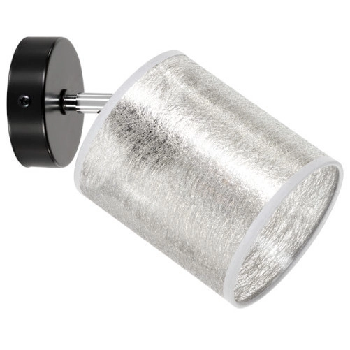 Kinkiet ścienny NEVOA 56794104 loftowa regulowana tuba abażurowa srebrna