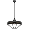 Wisząca lampa Alkaba 5013 Shilo loftowa klatka regulowana czarny