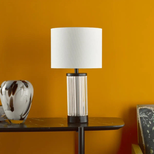 Dotykowa lampa stołowa Enrico ENR4122 LED 2,4W 3000K szklana czarny