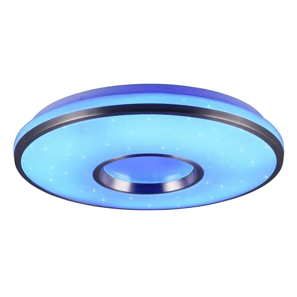Sypialniany plafon RGB Realta R64401005 RL Light LED 24W 2700-6500K srebrna