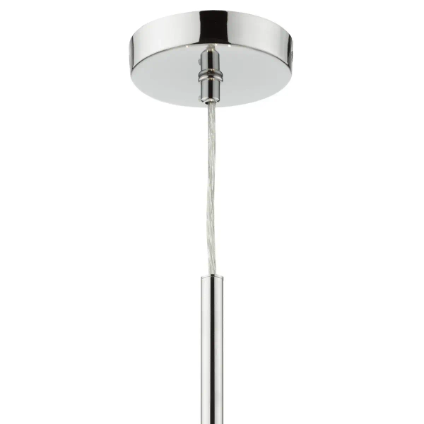 Lampa wisząca RONDA biała tkaninowa metalowa abażur nowoczesna 3xE27 do salonu RON102