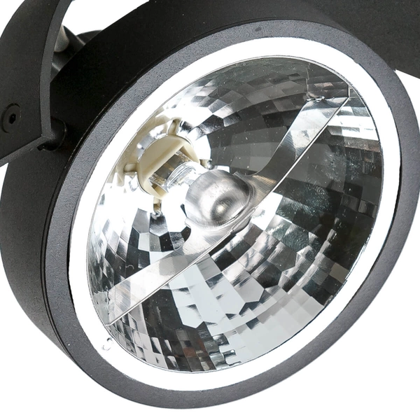 Lampa nasufitowa Jerry AZ1724 regulowana do przedpokoju czarna