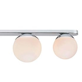 Loftowa LAMPA sufitowa PURRO 108066 Markslojd łazienkowa OPRAWA szklane kule IP44 chrom białe