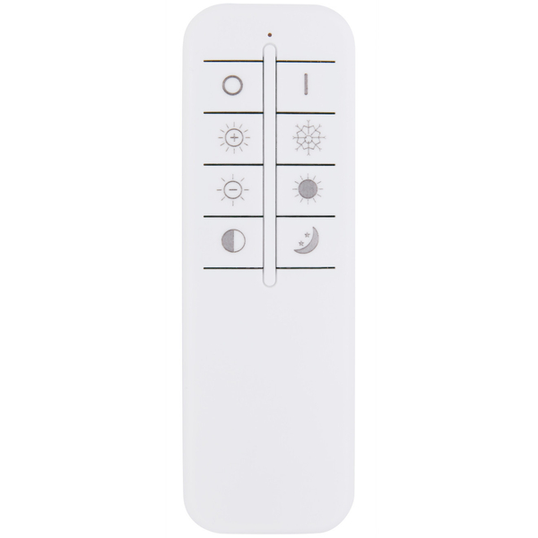 Plafon LAMPA sufitowa LEOLA 48016-60 Globo okrągła OPRAWA metalowa LED 60W 3000K - 6000K z pilotem biała
