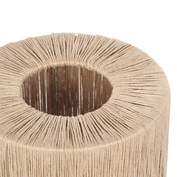 Stołowa lampa ekologiczna SMILLA 566800136 boho beżowa czarna