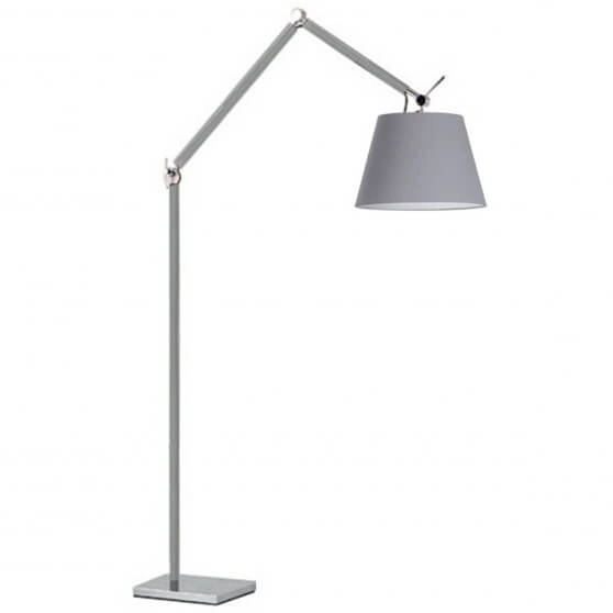 Regulowana lampa stojąca Zyta AZ2310+AZ2601 podłogowa aluminium szara