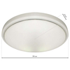 Plafon LAMPA sufitowa PEPE ML6066 Milagro metalowa OPRAWA okrągła LED 20W 4000K do łazienki IP44 biała