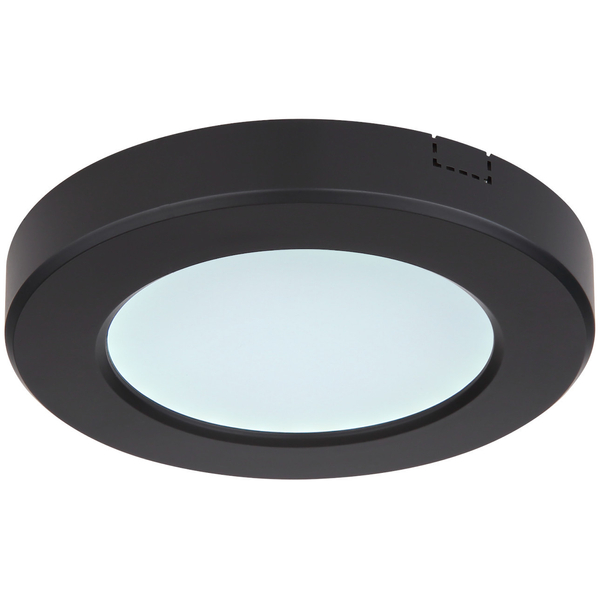 LAMPA sufitowa LASSE 12379-6B Globo metalowa OPRAWA okrągła LED 6W 3000K - 6500K plafon czarny