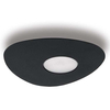 Czarna lampa sufitowa Organic 8303 minimalistyczna do sypialni
