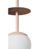 Wisząca okrągła lampa do jadalni  PLAAT A PLA11010P0 beżowa