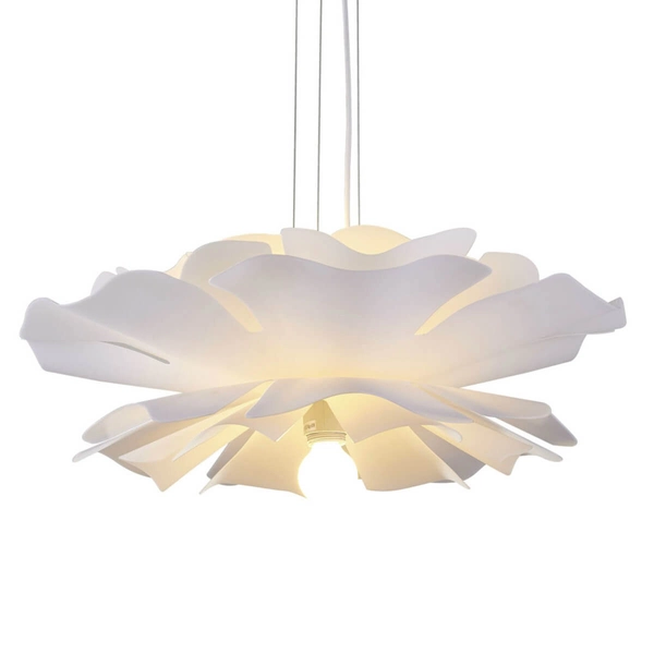 Zawieszana dekoracyjna lampa PEONY ST-8879P white Step kwiat biały