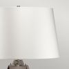 Lampa stołowa z abażurem Lena LENA-TL-L-PLUM-OWSS śliwkowa biała