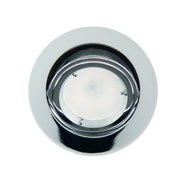 Podtynkowy spot sufitowy Fine H0038 Maxlight do kuchni metal chrom