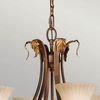Łańcuchowa lampa wisząca Sonoma Valley FE-SONOMAVALLEY6 Feiss kielichy brązowa