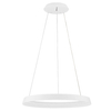 Zwisająca lampa pierścień BATALLAS LE44782 LED 52W 3000K nad łóżko biały