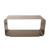 Metalowy stolik kawowy NOURA MM001501100368 złoty do salonu 40cm