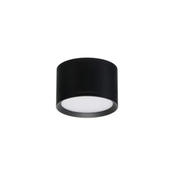 Natynkowa lampa sufitowa MARTON czarna AZ6858 1xLED 8W 3000K IP44 spot