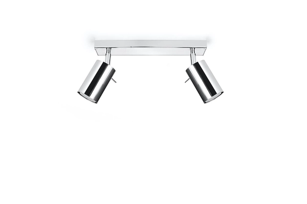 LAMPA sufitowa SL.0728 metalowa OPRAWA listwa SPOT ścienne tuby chrom