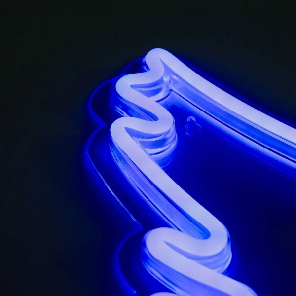 Młodzieżowy lampa ścienna WINGS FM-WN95 NEON niebieski