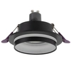 Wpustowa lampa Jet 6920 do przedpokoju oczko metalowa czarna