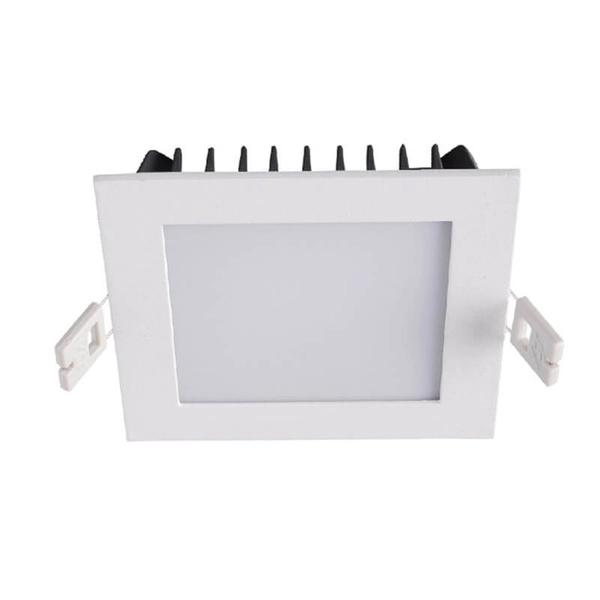 Kwadratowy wpust sufitowy Gobby TH0740 12W 1000W 3000K S.WH LED biały