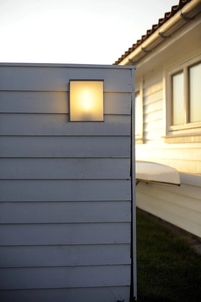 Oprawa naścienna ogrodowa TORSTEN-TALL Elstead zewnętrzna prosta biała