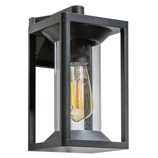 Ścienna lampa zewnętrzna Mikkel AZ4484 IP54 loftowa czarna