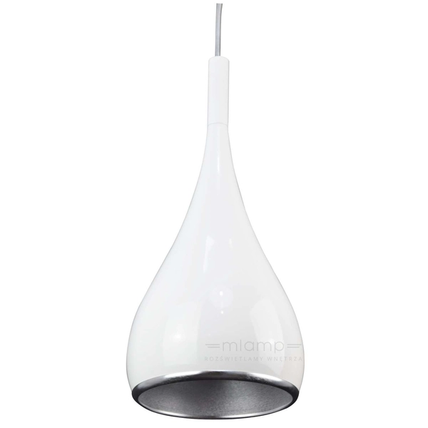 Łezka LAMPA wisząca ANON CHROM MA01986C-001 CH Italux metalowa OPRAWA zwis kropla chrom