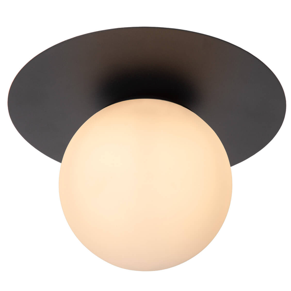 Salonowa lampa sufitowa TRICIA 79187/01/30 Lucide bańka czarna biała